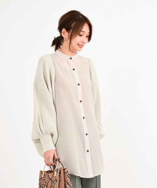 DouDou（ドゥドゥ）の「ボレロカーディガン（カーディガン/ボレロ・レディース・キナリ/ミント・FREE）」の21枚目の写真