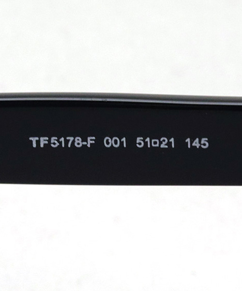 TOM FORD(トム フォード)の「【TOM FORD/トムフォード】ウェリントン メガネ TF5178-F 001 51(メガネ・レディース・ブラック・FREE)」の7枚目の写真