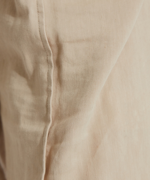 qualite（カリテ）の「リネンレーヨンスリットパンツ（その他パンツ・レディース・ブラック/ベージュ・40/38/36）」の9枚目の写真