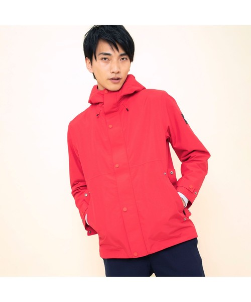 AIGLE(エーグル)の「ダズジャケット(マウンテンパーカー・メンズ・ネイビー/レッド/モスグリーン・M/LL/S/L)」の1枚目の写真