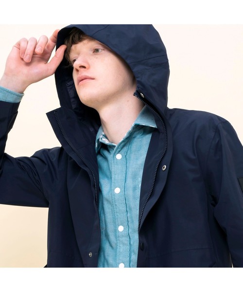 AIGLE(エーグル)の「ダズジャケット(マウンテンパーカー・メンズ・ネイビー/レッド/モスグリーン・M/LL/S/L)」の17枚目の写真