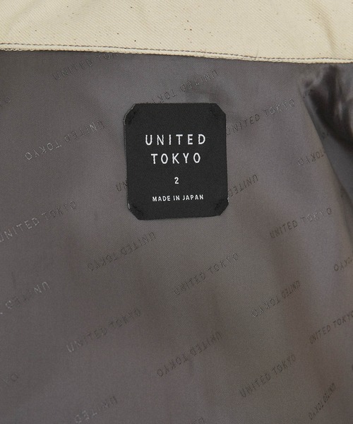 UNITED TOKYO(ユナイテッドトウキョウ)の「12oz ストレッチデニムオーバーサイズトラックJK(デニムジャケット・メンズ・インディゴブルー/オフホワイト・1/2/3)」の12枚目の写真