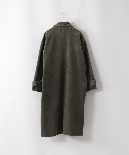 新品級 confect Heavy Linen Ulster Coat カーキ