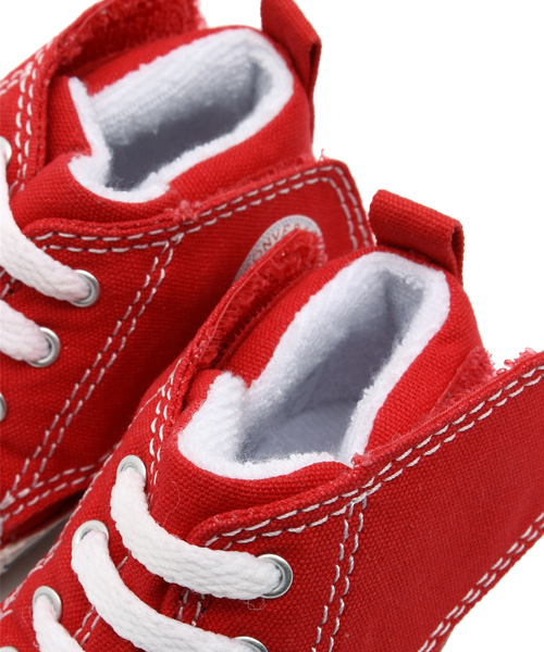 CONVERSE（コンバース）の「【KIDS雑貨】コンバース FS ALL STAR 2 スニーカー（ベビーシューズ/ベビーソックス・キッズ・ホワイト系/レッド系・11/12）」の6枚目の写真