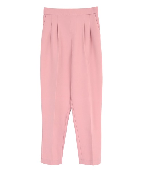 titivate(ティティベイト)の「フロントタックイージーテーパードパンツ(その他パンツ・レディース・ベージュ/レッド/ブラック/ライトグリーン/ピンク/イエロー/モカ/ライトピンク/グリーン/ライトパープル/グリーン系その他/グレイッシュベージュ/ライトブラウン/グリーン系その他2/アイボリー/ピンク系その他/サンドベージュ/ライトブルー/ブラウン・L/M/S/PS(XS-S))」の18枚目の写真