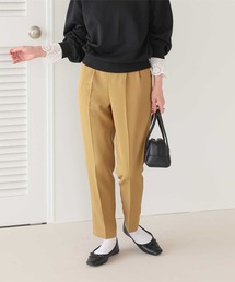 フロントタックイージーテーパードパンツ