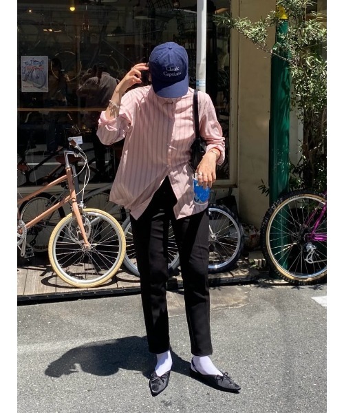 titivate(ティティベイト)の「フロントタックイージーテーパードパンツ(その他パンツ・レディース・ベージュ/レッド/ブラック/ライトグリーン/ピンク/イエロー/モカ/ライトピンク/グリーン/ライトパープル/グリーン系その他/グレイッシュベージュ/ライトブラウン/グリーン系その他2/アイボリー/ピンク系その他/サンドベージュ/ライトブルー/ブラウン・L/M/S/PS(XS-S))」の21枚目の写真