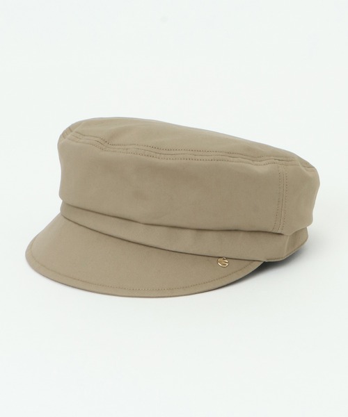 ikka（イッカ）の「マリンキャス（キャスケット・レディース・ネイビー/オフホワイト/オリーブ・FREE）」の4枚目の写真