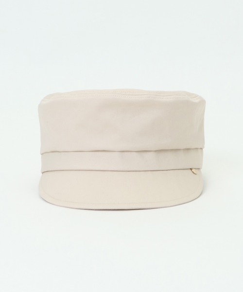 ikka（イッカ）の「マリンキャス（キャスケット・レディース・ネイビー/オフホワイト/オリーブ・FREE）」の7枚目の写真