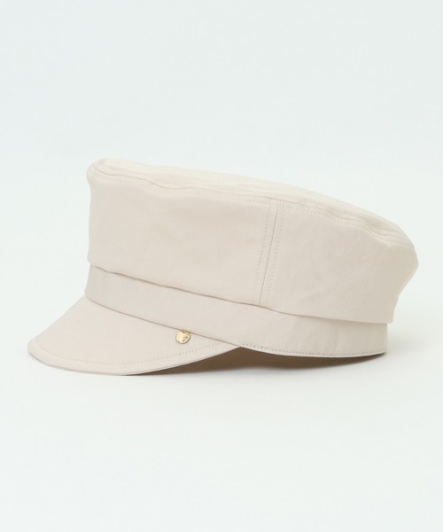 ikka（イッカ）の「マリンキャス（キャスケット・レディース・ネイビー/オフホワイト/オリーブ・FREE）」の8枚目の写真