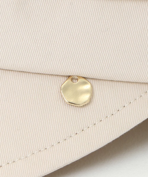 ikka（イッカ）の「マリンキャス（キャスケット・レディース・ネイビー/オフホワイト/オリーブ・FREE）」の11枚目の写真