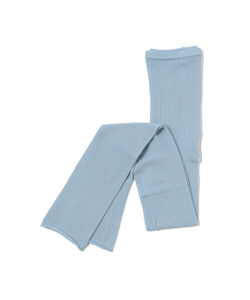 Ray BEAMS(レイビームス)の「Ray BEAMS / リブ レギンス(レギンス/スパッツ・レディース・ブラック/オフホワイト/サックスブルー/マスタード・ONE SIZE)」の4枚目の写真