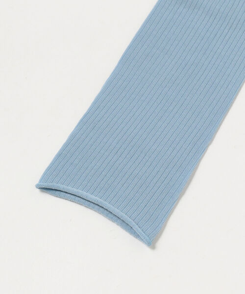 Ray BEAMS(レイビームス)の「Ray BEAMS / リブ レギンス(レギンス/スパッツ・レディース・ブラック/オフホワイト/サックスブルー/マスタード・ONE SIZE)」の9枚目の写真