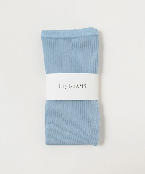 Ray BEAMS(レイビームス)の「Ray BEAMS / リブ レギンス(レギンス/スパッツ・レディース・ブラック/オフホワイト/サックスブルー/マスタード・ONE SIZE)」の8枚目の写真