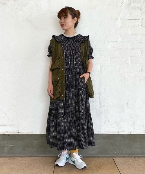 Ray BEAMS(レイビームス)の「Ray BEAMS / リブ レギンス(レギンス/スパッツ・レディース・ブラック/オフホワイト/サックスブルー/マスタード・ONE SIZE)」の14枚目の写真