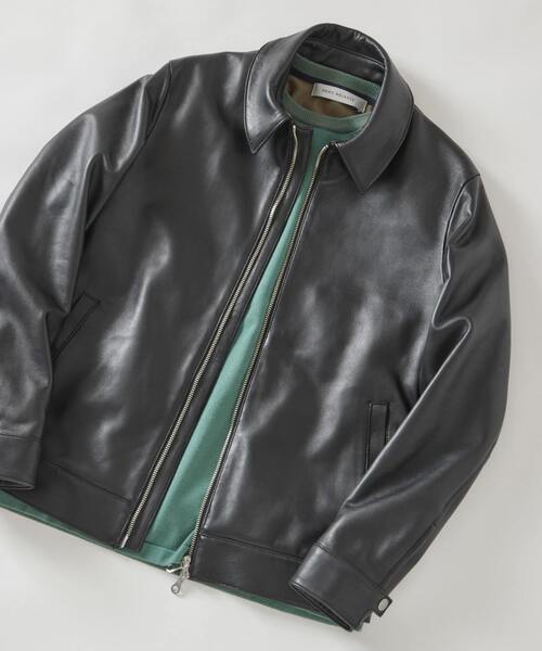 Web限定 シープナッパジップアップトラッカージャケット ライダースジャケット Men S Melrose メンズメルローズ のファッション通販 Zozotown