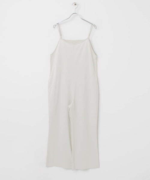 F by ROSSO（エフバイロッソ）の「F by ROSSO　コットンレーヨンオールインワン∴（サロペット/オーバーオール・レディース・ブラック/ベージュ/オフホワイト・38/36）」の15枚目の写真