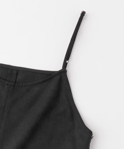 F by ROSSO（エフバイロッソ）の「F by ROSSO　コットンレーヨンオールインワン∴（サロペット/オーバーオール・レディース・ブラック/ベージュ/オフホワイト・38/36）」の18枚目の写真