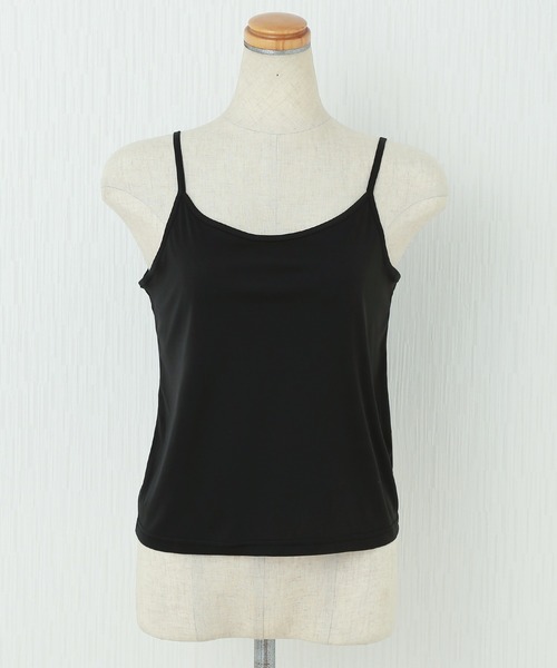 libelle more（リベル モア）の「パワーネットランダムプリーツ　プルオーバー+ボードレーキャミ　セット（Tシャツ/カットソー・レディース・ライトベージュ/ピンク/オフホワイト/ブラック・L/M）」の21枚目の写真