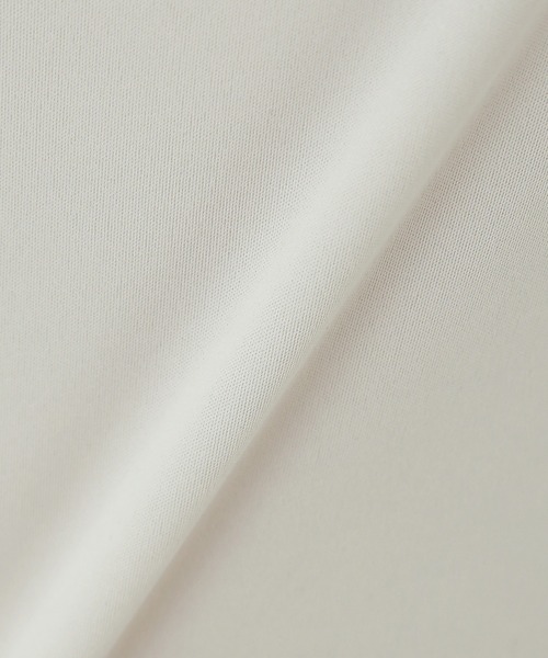 libelle more（リベル モア）の「パワーネットランダムプリーツ　プルオーバー+ボードレーキャミ　セット（Tシャツ/カットソー・レディース・ライトベージュ/ピンク/オフホワイト/ブラック・L/M）」の19枚目の写真