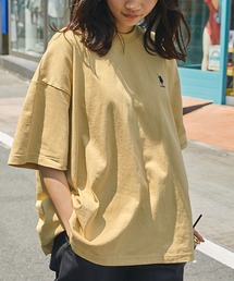 U.S. POLO ASSN. /ユーエスポロアッスン 別注ワンポイント刺繍 ビッグシルエットカットソー 半袖Tシャツ