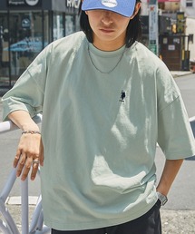 U.S. POLO ASSN. | U.S. POLO ASSN. /ユーエスポロアッスン 別注ワンポイント刺繍 ビッグシルエットカットソー 半袖tee トップス(Tシャツ/カットソー)