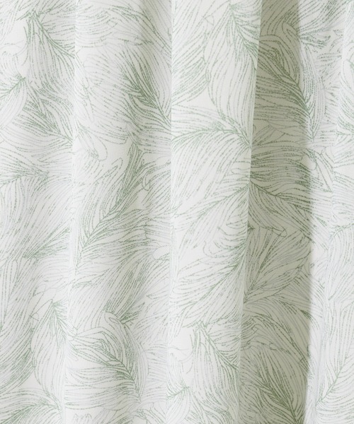 natural couture(ナチュラルクチュール)の「フェザー柄ギャザーデザインワンピース(ワンピース・レディース・カーキ/ピンクベージュ/その他1/その他2・FREE)」の18枚目の写真