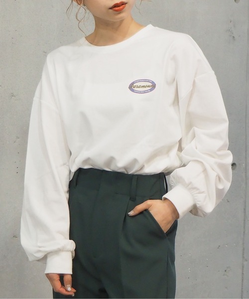 tiptop(ティップトップ)の「2021SS オーバルロゴバックプリントT(Tシャツ/カットソー・レディース・オフホワイト/ホワイト系その他/ブラック/ブラック系その他/グリーン/サックスブルー/ブルー・FREE)」の17枚目の写真