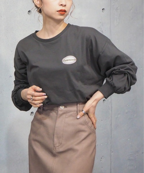 tiptop(ティップトップ)の「2021SS オーバルロゴバックプリントT(Tシャツ/カットソー・レディース・オフホワイト/ホワイト系その他/ブラック/ブラック系その他/グリーン/サックスブルー/ブルー・FREE)」の18枚目の写真