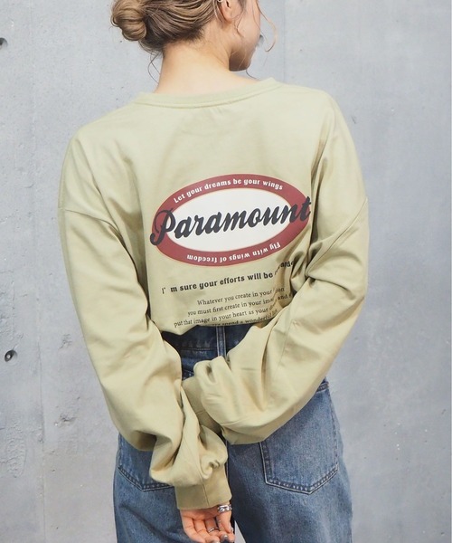 tiptop(ティップトップ)の「2021SS オーバルロゴバックプリントT(Tシャツ/カットソー・レディース・オフホワイト/ホワイト系その他/ブラック/ブラック系その他/グリーン/サックスブルー/ブルー・FREE)」の19枚目の写真