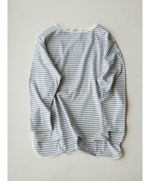 AMERICAN HOLIC(アメリカンホリック)の「ラウンドテール前後差カットプルオーバー(Tシャツ/カットソー・レディース・イエロー/ブルー/オフホワイト/ラベンダー/グレー/チャコールグレー・M/L)」の14枚目の写真