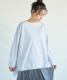 ラウンドテール前後差カットプルオーバー