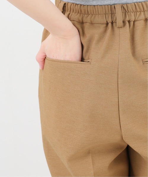 SLOBE IENA(スローブイエナ)の「PEツィード ペグトップパンツ【手洗い可能】◆(その他パンツ・レディース・ベージュ・38/36)」の2枚目の写真