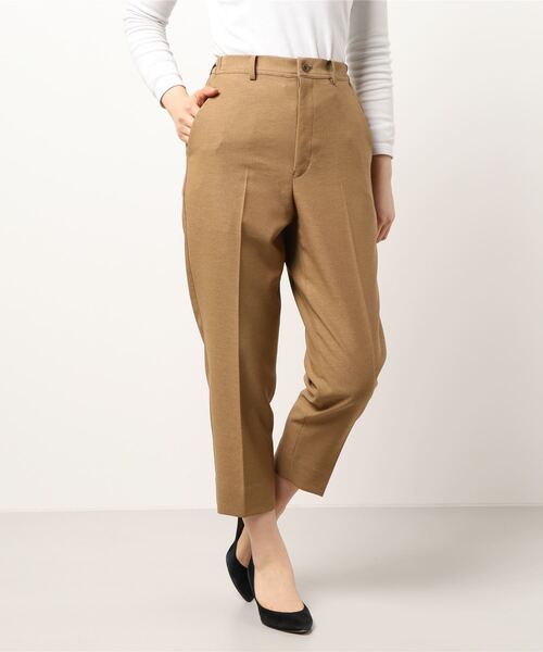SLOBE IENA(スローブイエナ)の「PEツィード ペグトップパンツ【手洗い可能】◆(その他パンツ・レディース・ベージュ・38/36)」の8枚目の写真
