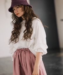 [WEB限定]袖タックタックプルオーバー