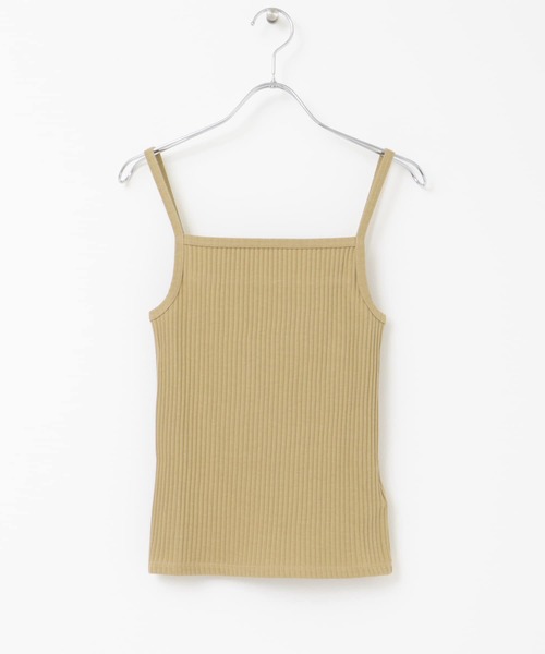 URBAN RESEARCH(アーバンリサーチ)の「スクエアネックキャミソール(キャミソール・レディース・ブラック/ベージュ/オフホワイト・FREE)」の12枚目の写真