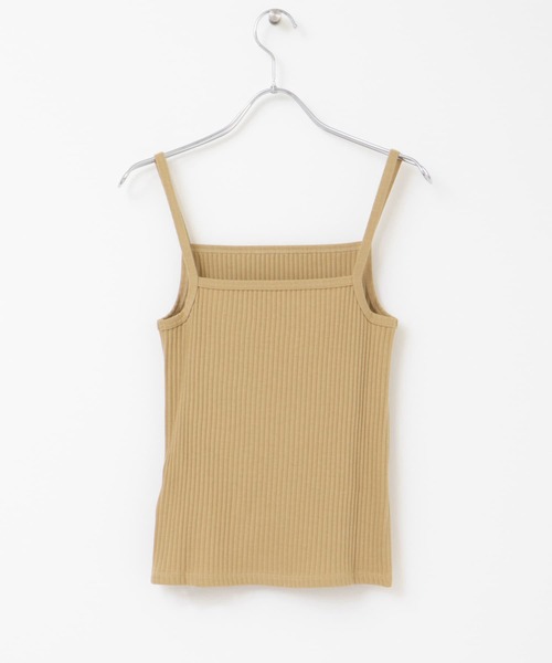 URBAN RESEARCH(アーバンリサーチ)の「スクエアネックキャミソール(キャミソール・レディース・ブラック/ベージュ/オフホワイト・FREE)」の14枚目の写真