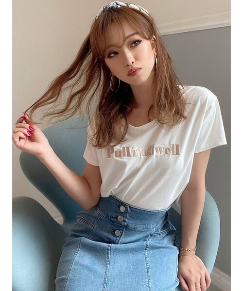 RESEXXY（リゼクシー）の「チェーンコンビスカーフ（バンダナ/スカーフ・レディース・ベージュ/ブルー・FREE）」の17枚目の写真