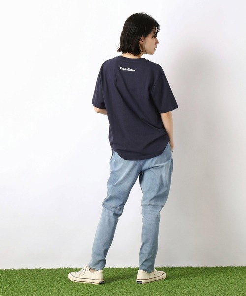 Purple&Yellow（パープルアンドイエロー）の「NEVER GIVE UP JAPAN　Tシャツ（Tシャツ/カットソー・メンズ・ホワイト/ネイビー/レッド/グリーン/ライトイエロー・MEDIUM/LARGE）」の16枚目の写真