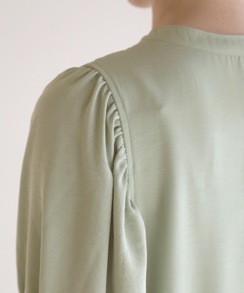 Bab(バブ)の「フロント刺繍ワンピース(ワンピース・レディース・ブラック/ベージュ/アイボリー/ミント・38)」の13枚目の写真