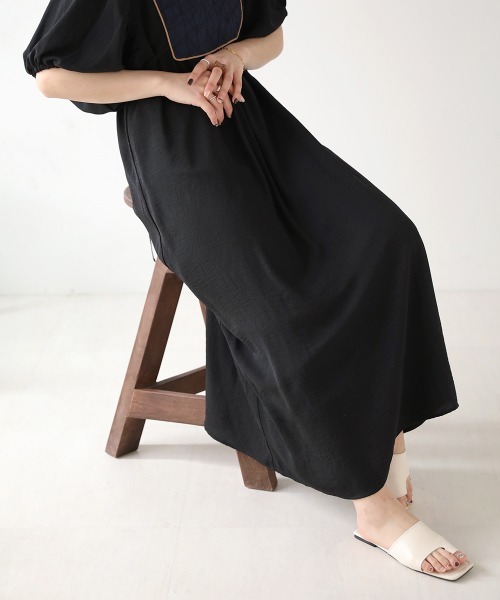 Bab(バブ)の「フロント刺繍ワンピース(ワンピース・レディース・ブラック/ベージュ/アイボリー/ミント・38)」の22枚目の写真