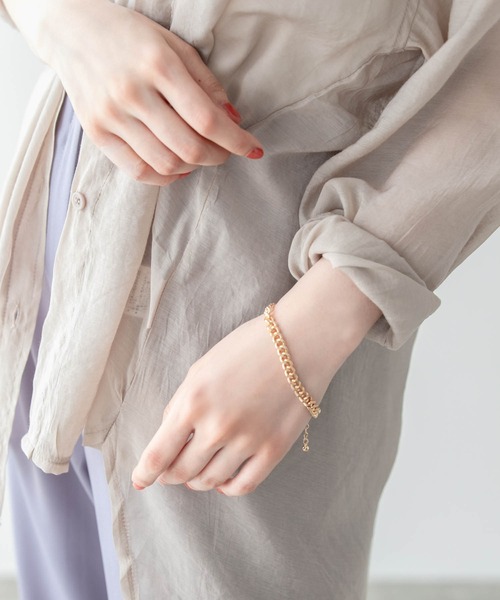 Edit Sheen（エディットシーン）の「チェーンブレスレット（ブレスレット・レディース・シルバー/ゴールド・FREE）」の10枚目の写真