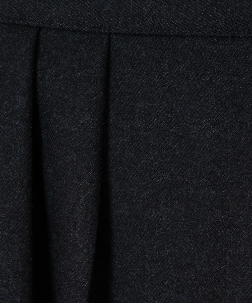 CASPER JOHN（キャスパージョン）の「Melange TR Tuck Wide Slacks/メランジTRタックワイドスラックス（スラックス・メンズ・チャコールグレー/グレイッシュベージュ・SMALL/MEDIUM/LARGE）」の13枚目の写真