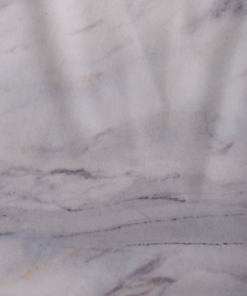 NIDO（ニド）の「【WEARISTA　風早ゆうた×NIDO】総柄シャツ（シャツ/ブラウス・メンズ・ライトグレー/ベージュ/ネイビー/オレンジ/マルチ・MEDIUM/LARGE）」の9枚目の写真