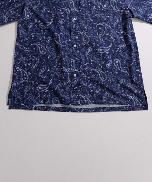 NIDO（ニド）の「【WEARISTA　風早ゆうた×NIDO】総柄シャツ（シャツ/ブラウス・メンズ・ライトグレー/ベージュ/ネイビー/オレンジ/マルチ・MEDIUM/LARGE）」の20枚目の写真