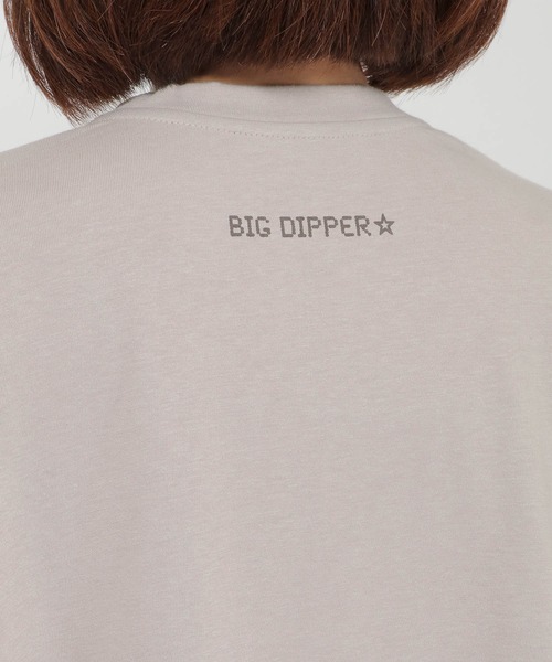 ikka(イッカ)の「Kisaコラボ BIG DipperプリントT(Tシャツ/カットソー・レディース・オフホワイト/ライトグレー・M/L/S)」の15枚目の写真