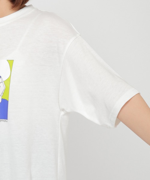 ikka(イッカ)の「Kisaコラボ BIG DipperプリントT(Tシャツ/カットソー・レディース・オフホワイト/ライトグレー・M/L/S)」の12枚目の写真