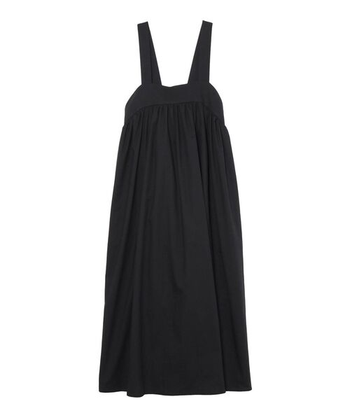 LAGUNAMOON(ラグナムーン)の「ギャザーフレアーキャミワンピース(ワンピース・レディース・アイボリー/ブラック・FREE)」の18枚目の写真