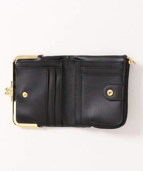 flapper_bags(フラッパー)の「TOM&JERRY×Flapperエポチャーム付エンボスウォレット(財布・レディース・ベージュ/ブラック・FREE)」の4枚目の写真