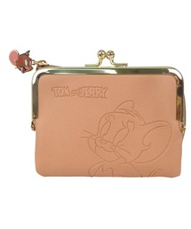 TOM＆JERRY×Flapperエポチャーム付エンボスウォレット